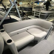 2025 Godfrey EX2286SBX Triple Pontoon Boat- Navy/Silver